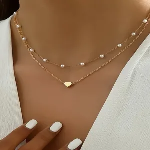 Pearl love necklace for women | elegant and beautiful necklace | Pendants