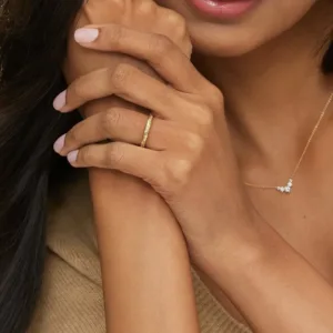 Elegant Golden-Tone Ring | Minimalist Style, Ideal for Daily Wear or Gifting | Ring