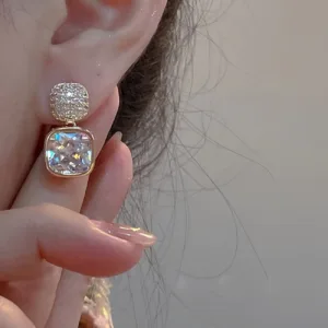 Luxury Rhinestone Drop Earrings