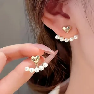 Ladies Pearl Earrings |  Elegant Design for Daily | Earrings