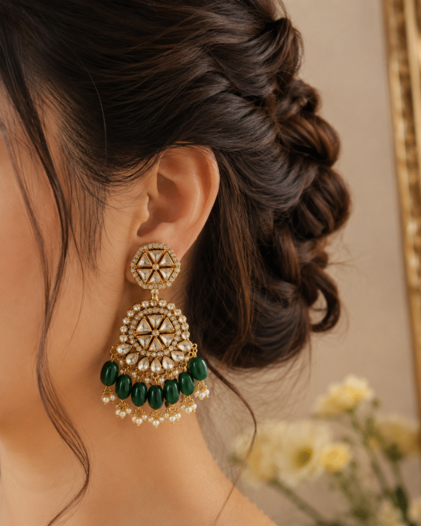 Green Pearl Earrings That Bring Elegance to Every Outfit
