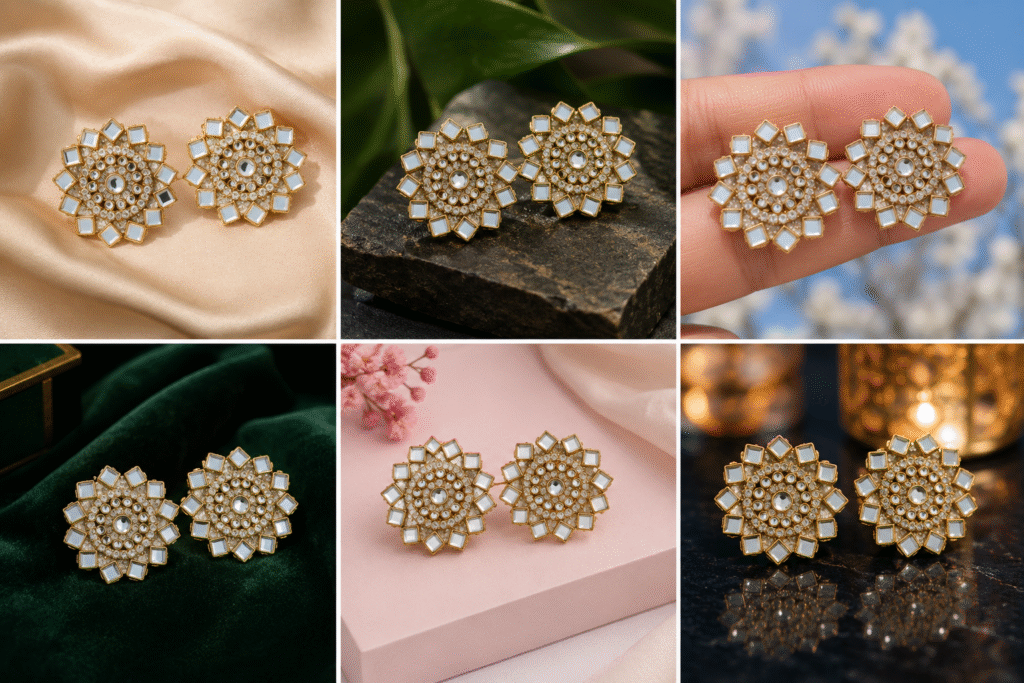Crystal Earrings Mirror: Elegant Jewelry for Every Special Occasion